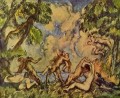 Bacchanalia The Battle of Love Paul Cezanne